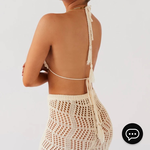 Peppermayo Exclusive - Cabo Paradise Crochet Bra Top - Natural - Picture 5 of 6